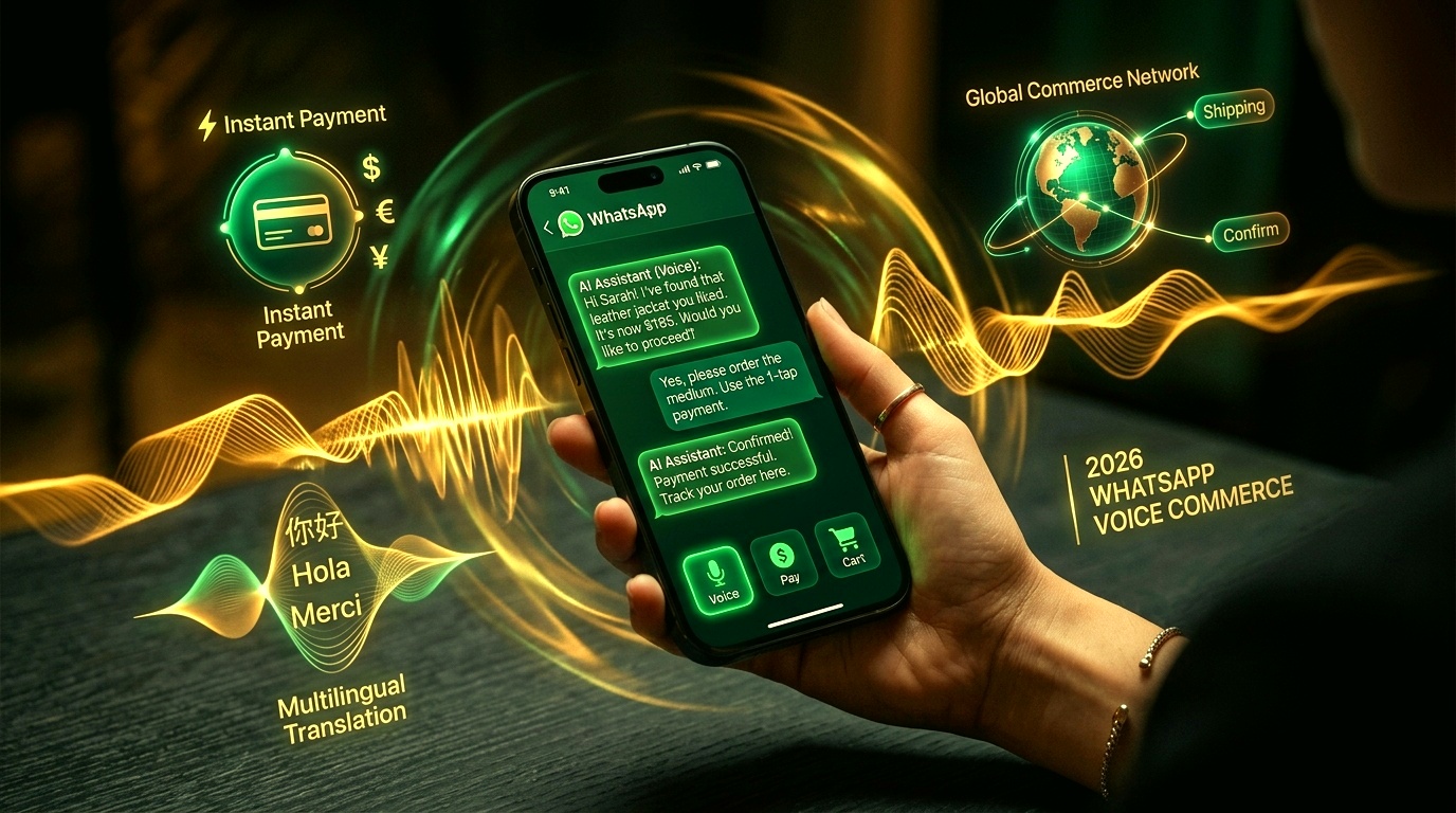 Voice AI and WhatsApp Autonomous Agent Commerce Revolution in Late 2026