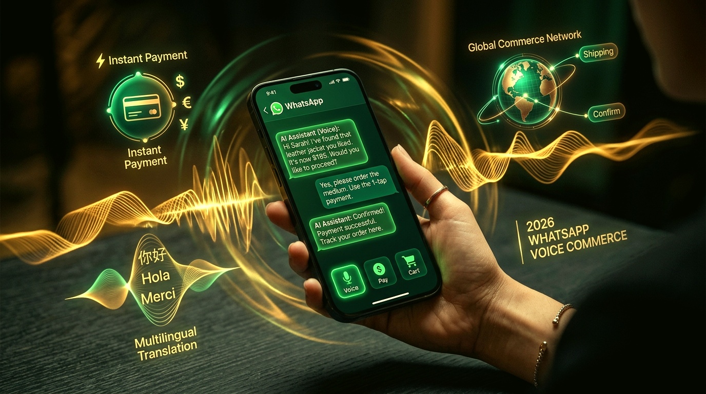 Voice AI and WhatsApp autonomous agents revolutionizing global life and commerce in late 2026